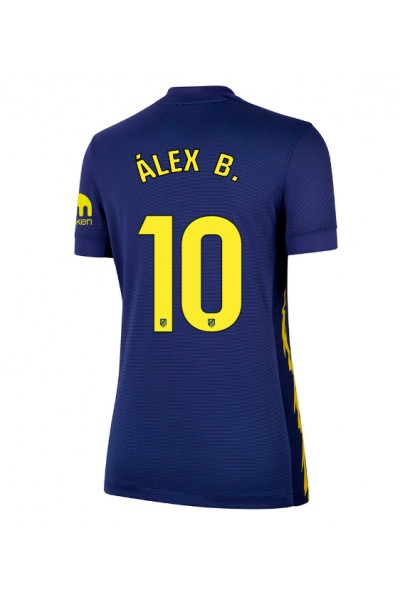 Atletico Madrid Alex Baena #10 Jalkapallovaatteet Naisten Vieraspaita 2025-26 Lyhythihainen Atletico Madrid Alex Baena #10 Jalkapallovaatteet Naisten Vieraspaita 2025-26 Lyhythihainen